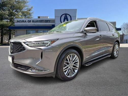 Liquid Carbon Metallic 2023 Acura MDX Advance