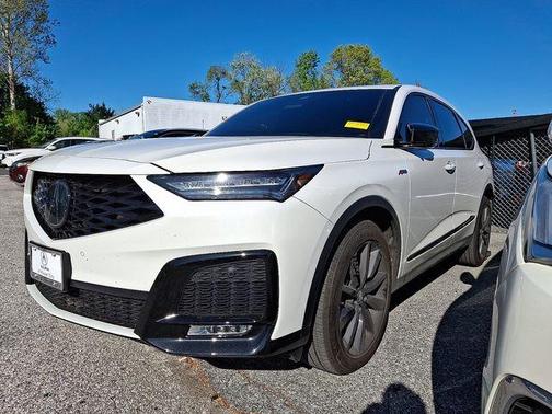 Platinum White Pearl 2026 Acura MDX A-Spec