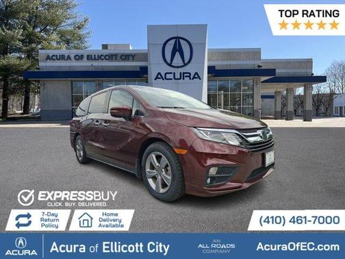 Deep Scarlet Pearl 2020 Honda Odyssey EX-L