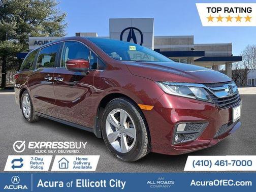 Deep Scarlet Pearl 2020 Honda Odyssey EX-L