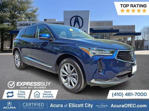 Fathom Blue Pearl 2023 Acura RDX Technology Package
