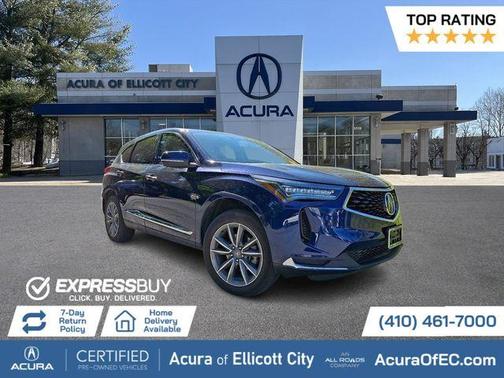 Fathom Blue Pearl 2023 Acura RDX Technology Package