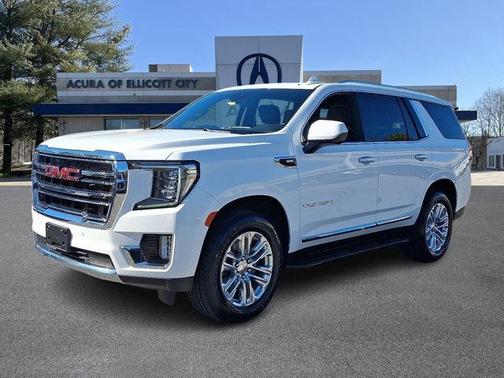 Summit White 2024 GMC Yukon SLT