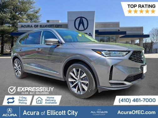 Liquid Carbon Metallic 2026 Acura MDX Technology Package