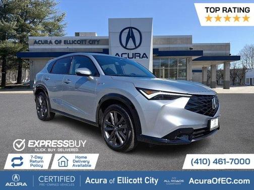 Silver 2025 Acura ADX A-Spec