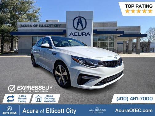 Snow White Pearl 2019 Kia Optima S