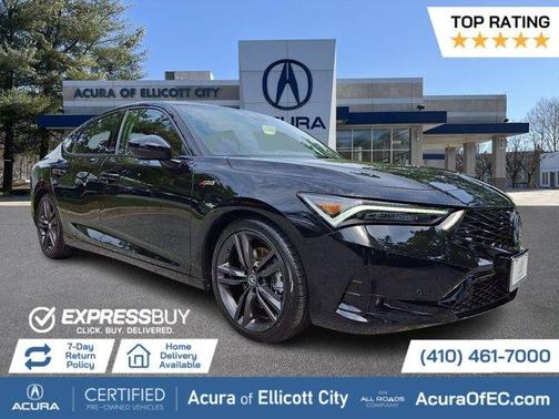 Majestic Black Pearl 2024 Acura Integra A-Spec Technology