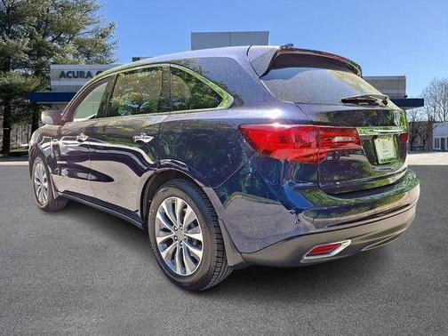 Fathom Blue Pearl 2014 Acura MDX 3.5L Technology Package