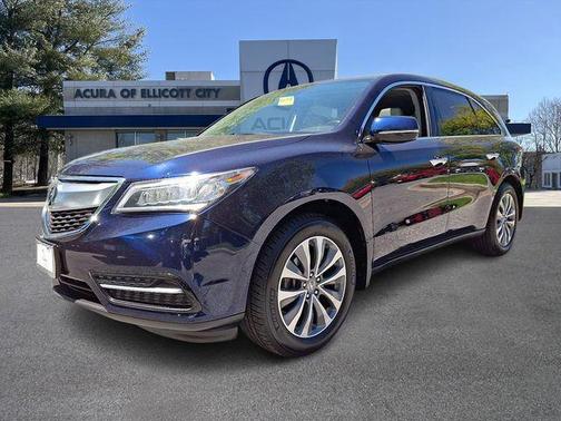 Fathom Blue Pearl 2014 Acura MDX 3.5L Technology Package