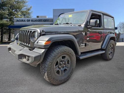 Granite Crystal Clearcoat Metallic 2020 Jeep Wrangler Sport