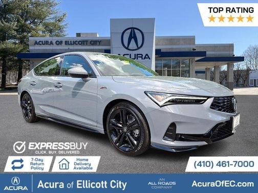 Urban Gray Pearl 2026 Acura Integra w/A-Spec Package