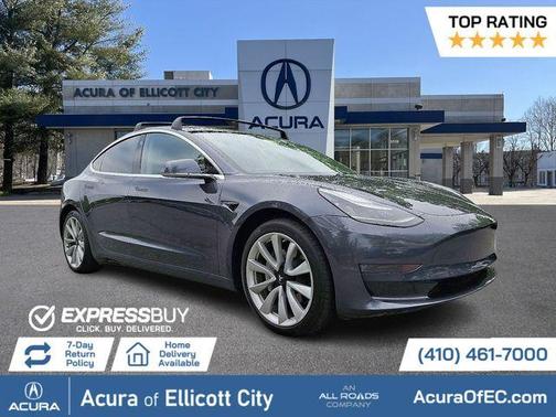 Pearl White Multi 2019 Tesla Model 3