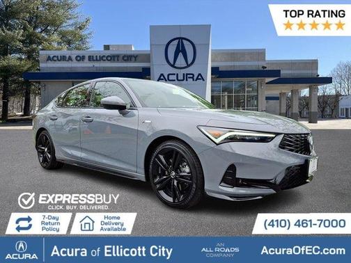 Urban Gray Pearl 2026 Acura Integra w/A-Spec Package