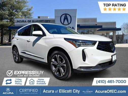 Platinum White Pearl 2025 Acura RDX Technology Package