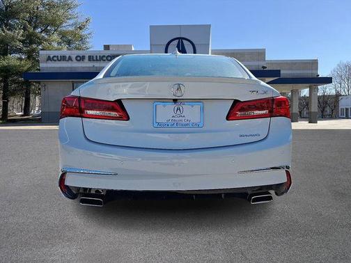 Platinum White Pearl 2019 Acura TLX V6 Advance