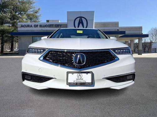 Platinum White Pearl 2019 Acura TLX V6 Advance