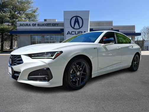 Platinum White Pearl 2025 Acura TLX A-Spec