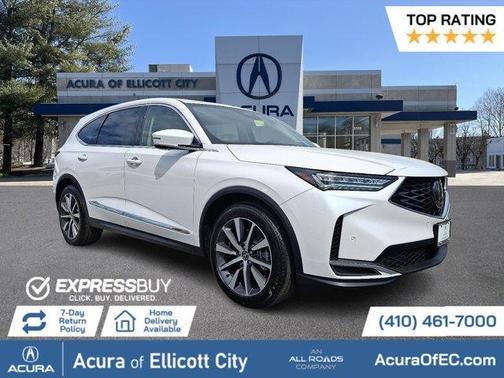 Platinum White Pearl 2026 Acura MDX Technology Package