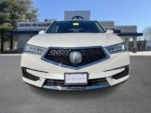 Platinum White Pearl 2020 Acura MDX 3.5L