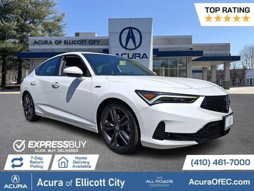 Platinum White Pearl 2023 Acura Integra A-Spec