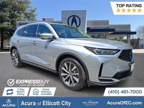 Solar Silver Metallic 2026 Acura MDX Technology Package