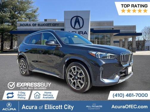Black Sapphire Metallic 2025 BMW X1 xDrive28i