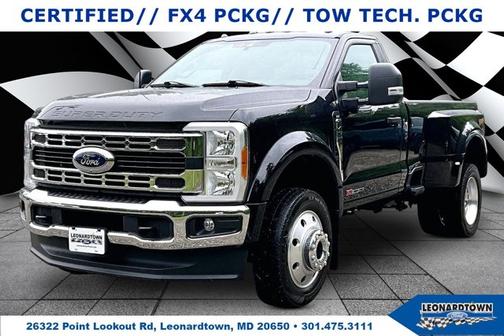 AGATE BLACK 2023 Ford F-450 XLT DRW