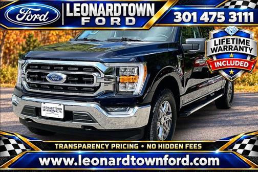 ANTIMATTER BLUE METALLIC 2023 Ford F-150 XLT