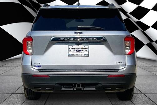 ICONIC SILVER METALLIC 2022 Ford Explorer XLT