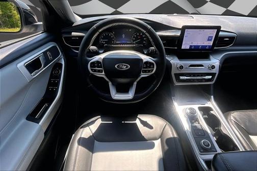 STAR WHITE MET TRI-COAT 2022 Ford Explorer XLT