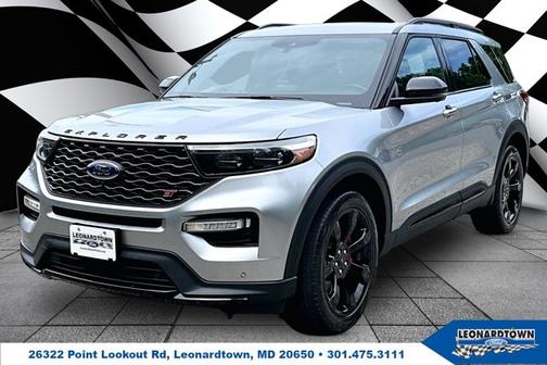 ICONIC SILVER METALLIC 2022 Ford Explorer ST