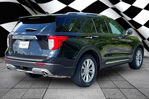 AGATE BLACK METALLIC 2023 Ford Explorer LIMITED