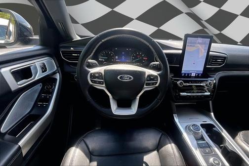 AGATE BLACK METALLIC 2023 Ford Explorer LIMITED