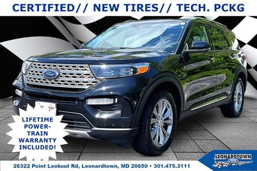 AGATE BLACK METALLIC 2023 Ford Explorer LIMITED
