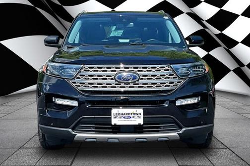 AGATE BLACK METALLIC 2023 Ford Explorer LIMITED