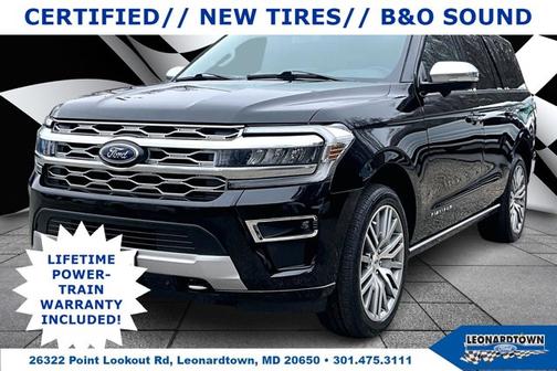 AGATE BLACK METALLIC 2022 Ford Expedition PLATINUM