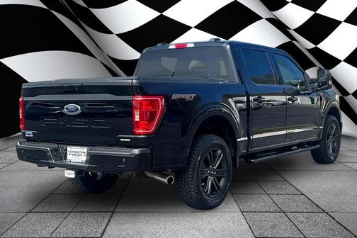 AGATE BLACK METALLIC 2022 Ford F-150 XLT