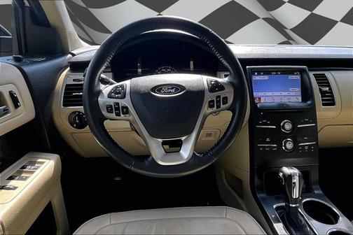 WHITE PLATINUM MET TRI-COAT 2019 Ford Flex SEL
