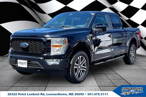 AGATE BLACK METALLIC 2022 Ford F-150 XL