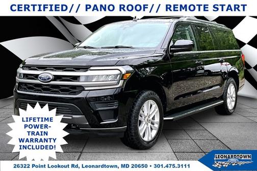 AGATE BLACK METALLIC 2022 Ford Expedition XLT
