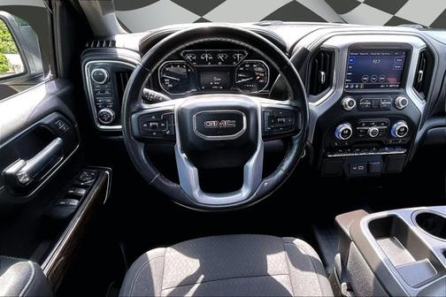 Satin Steel Metallic 2022 GMC Sierra 1500 Limited SLE