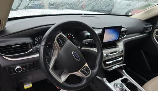 STAR WHITE MET TRI-COAT 2022 Ford Explorer XLT