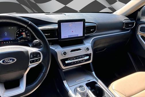 STAR WHITE MET TRI-COAT 2022 Ford Explorer XLT