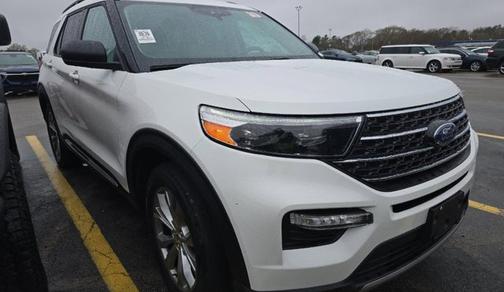 STAR WHITE MET TRI-COAT 2022 Ford Explorer XLT