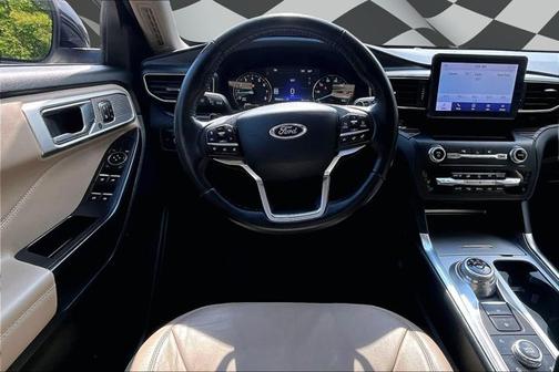STAR WHITE MET TRI-COAT 2020 Ford Explorer LIMITED