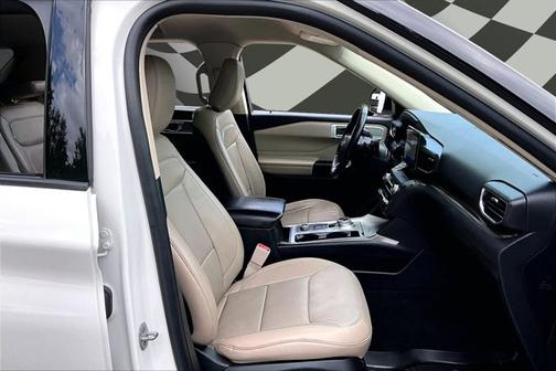 STAR WHITE MET TRI-COAT 2020 Ford Explorer LIMITED