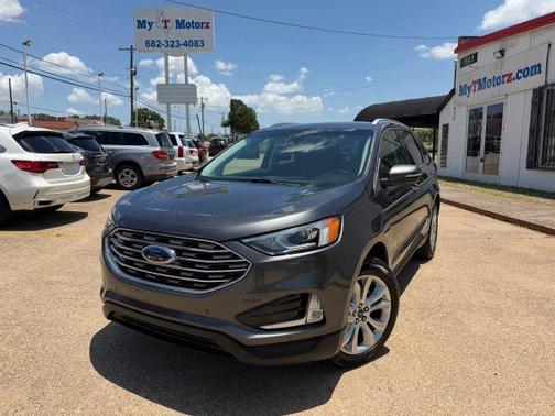 Gray 2020 Ford Edge Titanium