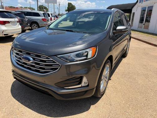Gray 2020 Ford Edge Titanium