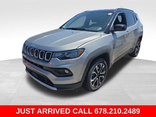 Billet Silver Metallic Clearcoat 2023 Jeep Compass Limited