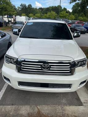 Blizzard Pearl 2020 Toyota Sequoia Platinum